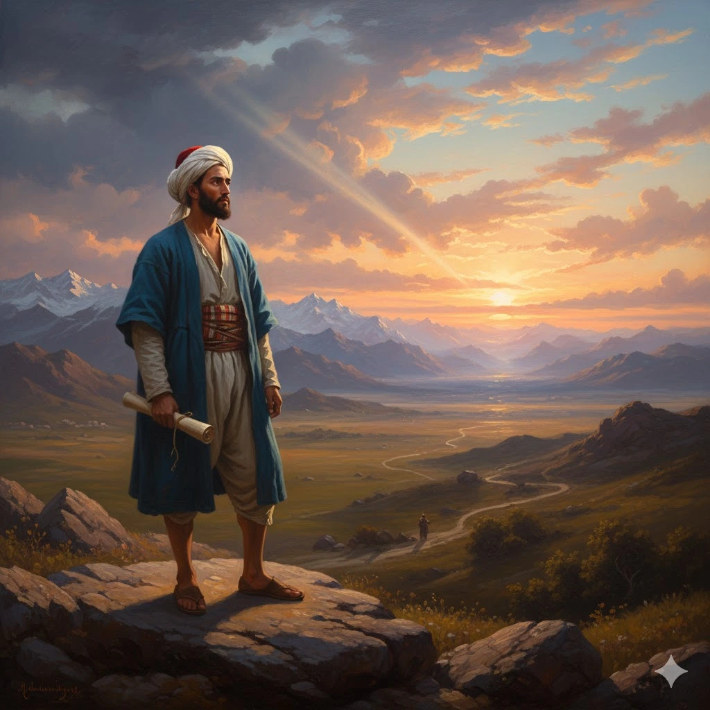 Hadi prepares for the journey.